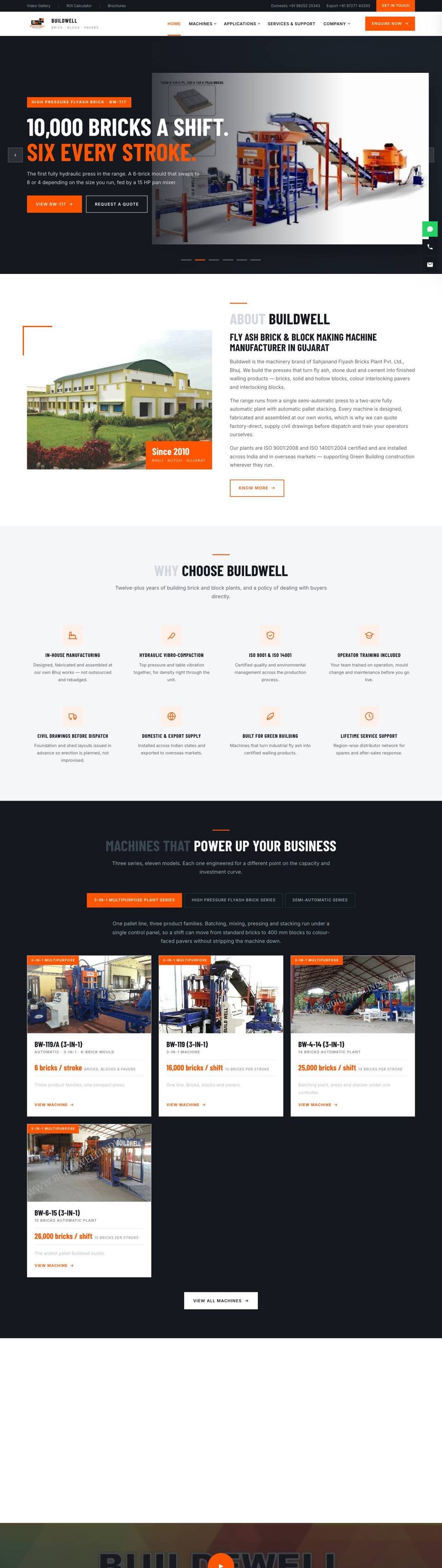 Buildwell India website by YoGi